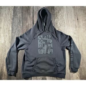Taylor Swift Eras Tour Gray Black Hoodie XL Official Merch 2023-24 Dates